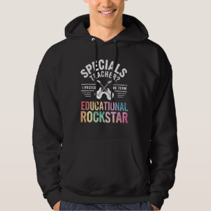 Cute SPECIALS TEACHER Art Dance EDUCATIONAL ROCKST Hoodie