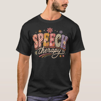 Cute Speech Therapy Speech Language Pathologist T-Shirt
