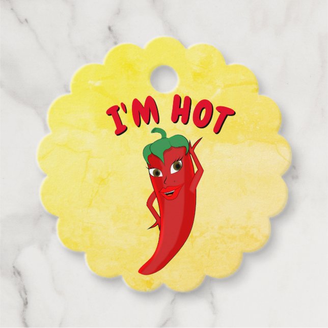 Cute Spicy Food Label (Front)