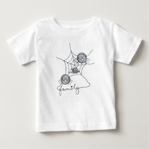 Cute Spider Family – Toddler & Baby Graphic T-Shir T-Shirt
