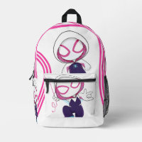 Cute Spider Gwen Chibi Kids Backpack