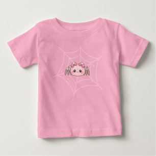 Cute Spider Halloween Girls Baby T-Shirt