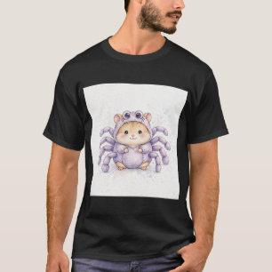 Cute Spider Hamster Costume T-Shirt