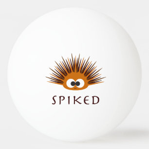 Cute Spiked Orange Sea Urchin Ping Pong Ball
