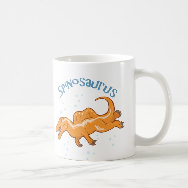 Cute Spinosaurus Coffee Mug (Right)