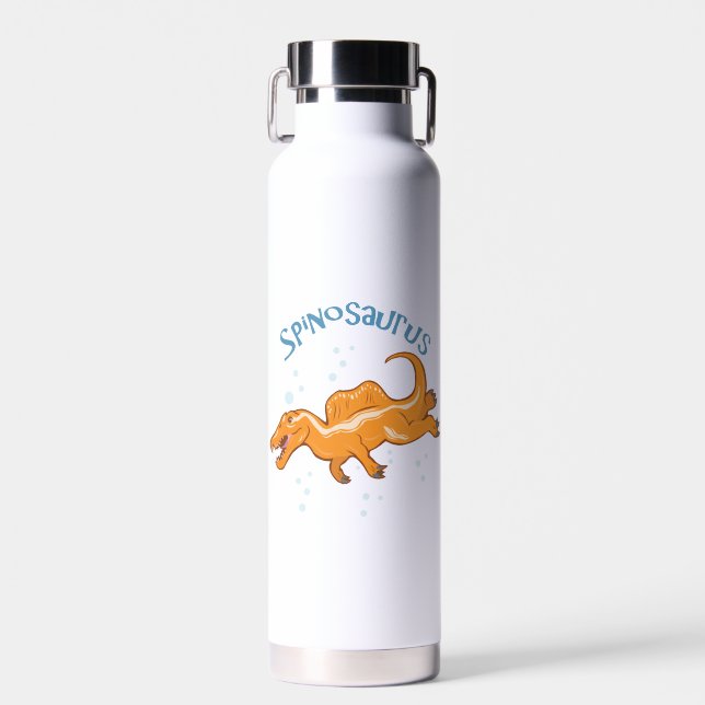 Cute Spinosaurus Water Bottle (Front)