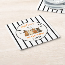 Cute Spooktacular Halloween Cat Party