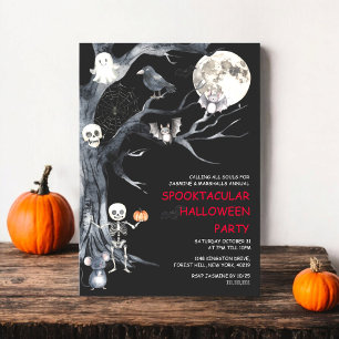 Cute spooky Costume Halloween Party Invitation