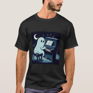 Cute & Spooky Ghost Art – Perfect Halloween Vibes T-Shirt