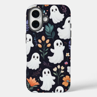 Cute Spooky Ghosts Halloween iPhone Case