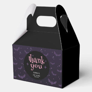 Cute Spooky Halloween Cauldron Baby Shower Favour Box