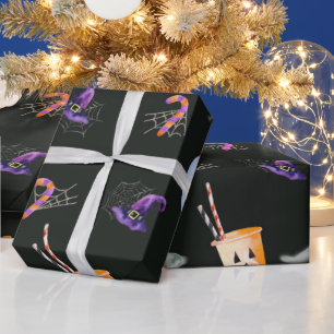 Cute Spooky Halloween Gift Wrapping Paper