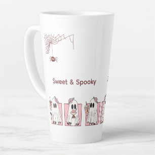 Cute & Spooky Halloween Mug – Kawaii Ghosts