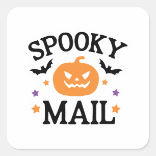 Cute Spooky Mail Halloween Mail Seal