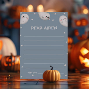 Cute Spooky One Halloween Time Capsule Card
