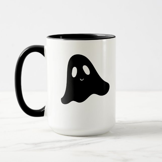 Cute Spooky Season Ghost Halloween mug (Left)