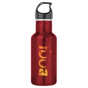 Cute Spooky Typography with Bats & Spiders 532 Ml Water Bottle