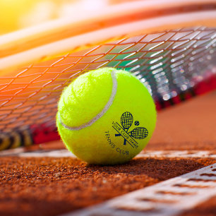 Cute Sports Club Name Tennis Team Navy Blue Tennis Balls