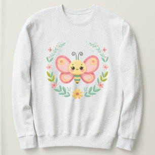 Cute, spring/butterfly sweatshirt