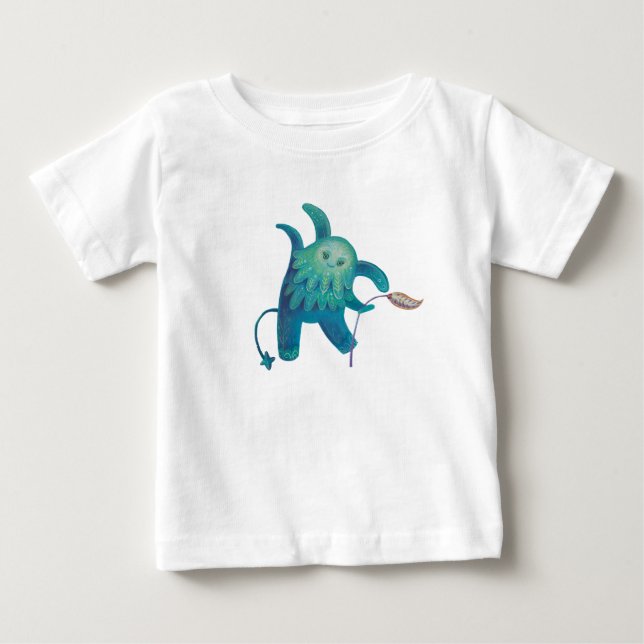 cute  spring character baby T-Shirt (Front)