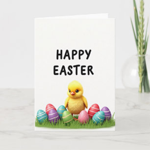 Cute Spring Chick Season Card