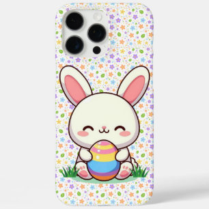 Cute spring/Easter bunny with egg iPhone 16 Pro Max Case