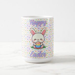 Cute spring/Easter bunny with egg Coffee Mug