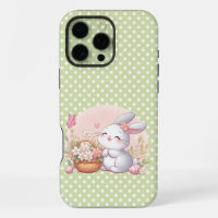 Cute spring/Easter bunny with egg
