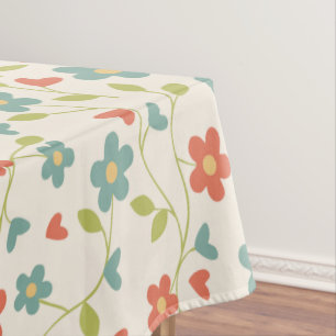 Cute Spring Flowers - Tablecloth