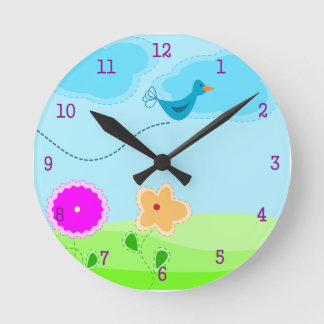Cute Spring Garden Clocks