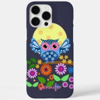 Cute spring Owl & custom Name