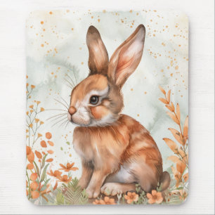 Cute Spring Rabbit Mouse Mat