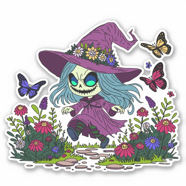Cute Spring Witch (Front)