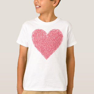 Cute Sprinkle Heart Baby Sprinkle T-Shirt