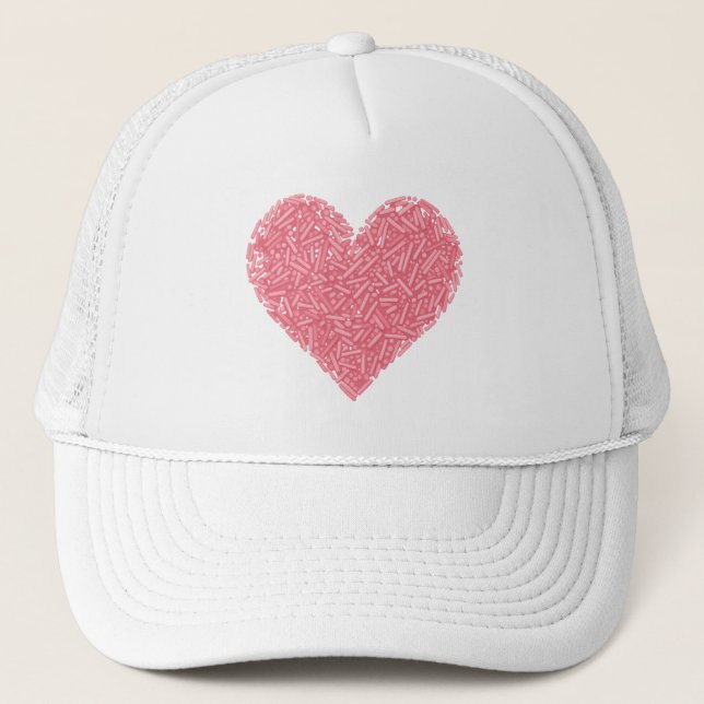 Cute Sprinkle Heart | Baby Sprinkle Trucker Hat (Front)