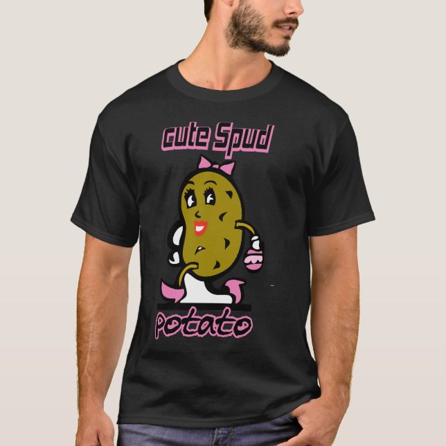 Cute Spud Potato T-Shirt (Front)