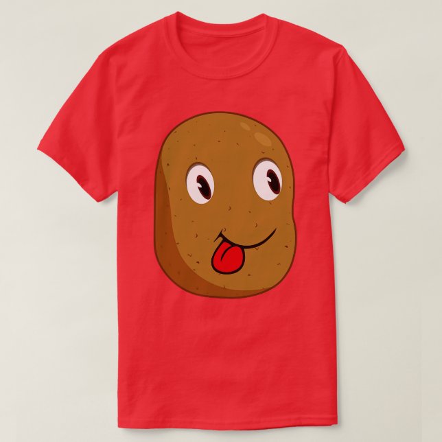 cute spud potato T-Shirt (Design Front)