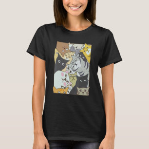 Cute Spying Cats Cat Kittens Men Women Kids T-Shirt