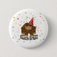 Cute Squatchy Birthday Bigfoot