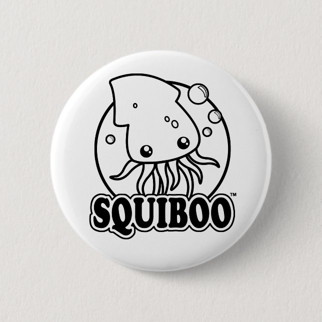 Cute Squid Button (Front)