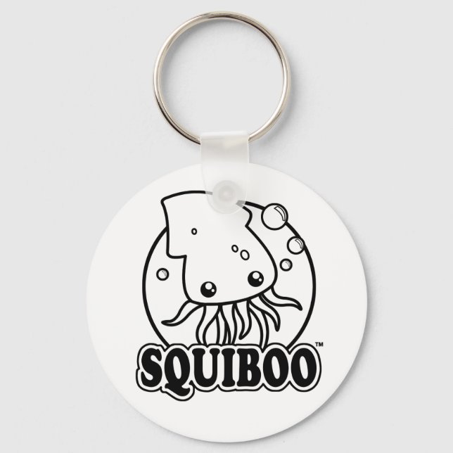 Cute Squid Keychain (Front)