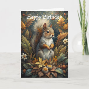 Cute Squirrel Card