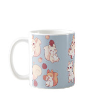 Cute Squirrel Cartoon Mug