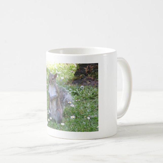 Cute Squirrel Coffee Mug (Front Right)