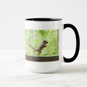 Cute Squirrel Doing Tai Chi Mug