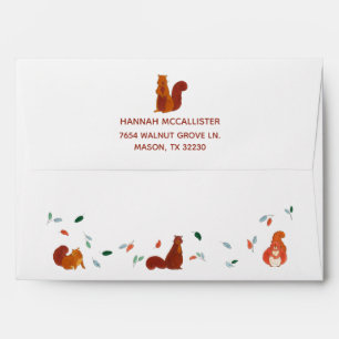 Cute Squirrel Envelope