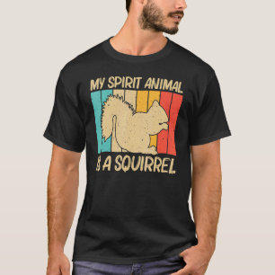 Cute Squirrel For Men Women Squirrel Pet Rodent 3 T-Shirt