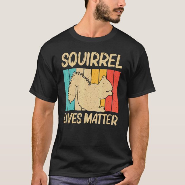 Cute Squirrel For Men Women Squirrel Pet Rodent  T-Shirt (Front)