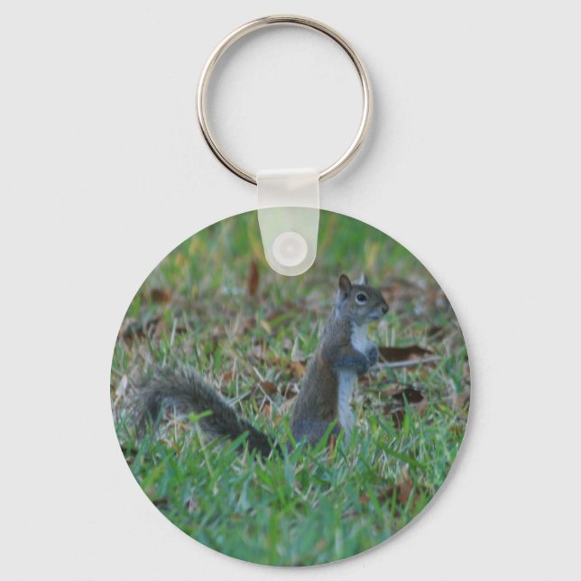 Cute Squirrel Key Ring (Front)