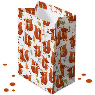 Cute Squirrel Medium Gift Bag